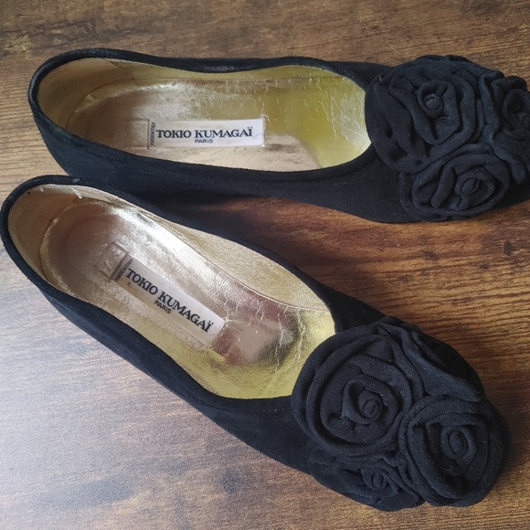 Tokio Kumagai Paris Flat Black shoes - Picture 2 of 3